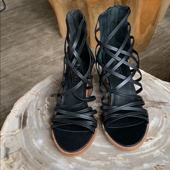 Sol Sana Jordan SS Heel Black 11 NEW - Picture 2 of 7